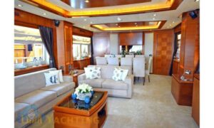 Merve Luxury Motor Yacht Living Spaces - Luna Yachting