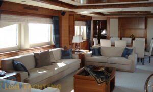 Merve Luxury Motor Yacht Living Spaces - Luna Yachting
