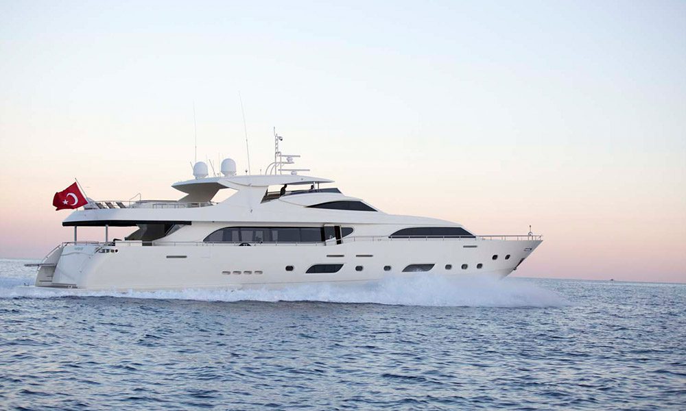 Luxury motor yacht Panfeliss