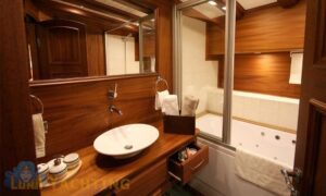 The Caner IV Gulet en suite cabin