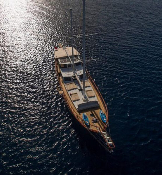 Gulet Cartagena sailing in Bodrum Turkey