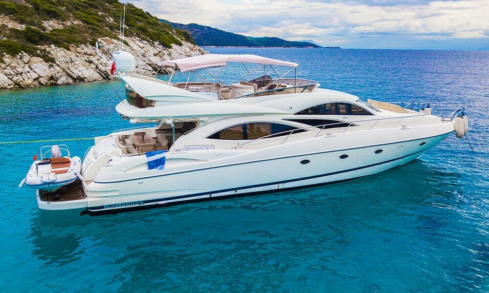 Sunseeker 74 Predator- a yacht charter in Bodrum