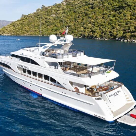 stella fiera motor yacht with 3 decks