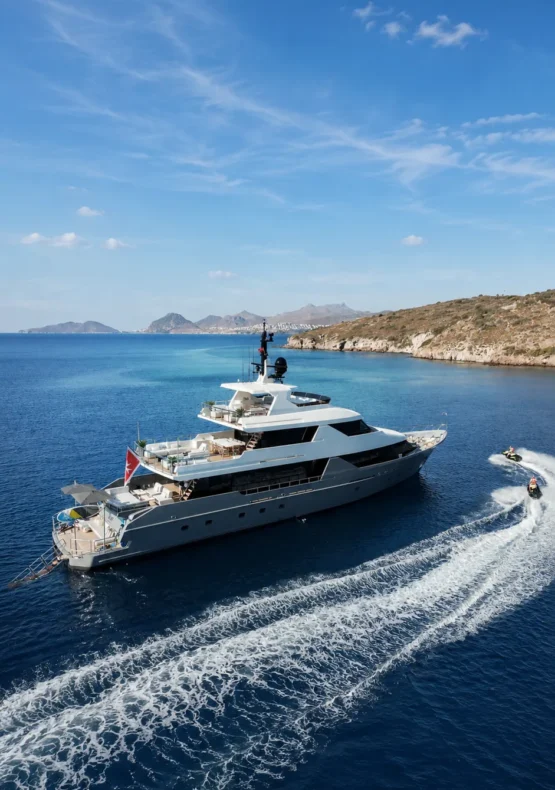 Illusion II superyacht in Bodrum